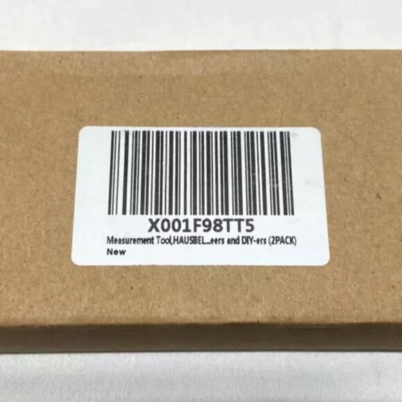 Haus Bell Measuring Layout Tools Multi-Angle Template Ruler Yellow 2-Pack New - Picture 5 of 12